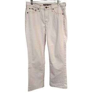 Z. Cavaricci Vintage 90's Pale Pink Cotton Stretch Boot Cut Jeans Pockets Sz 10